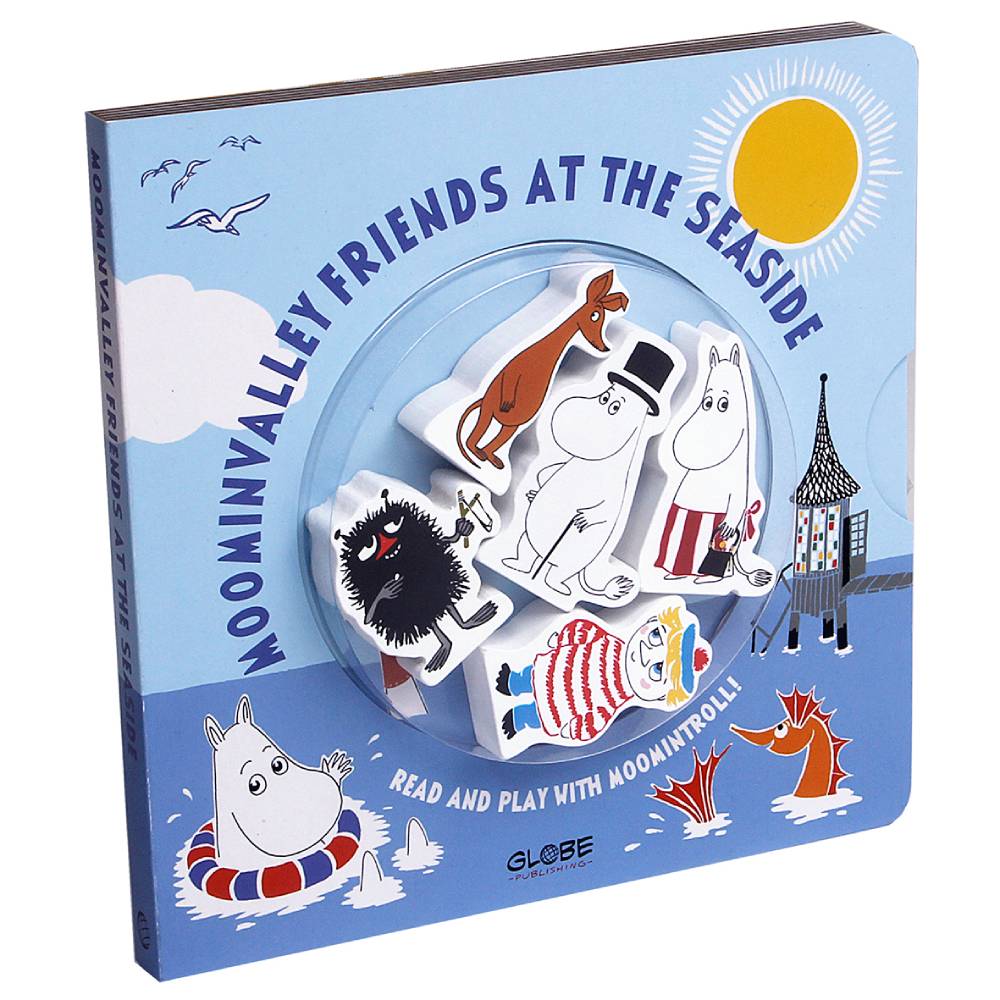 Moominvalley Friends At The Seaside Book &amp; Figurines - The Official Moomin Shop