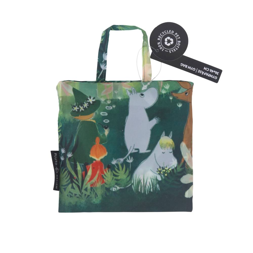 Moomin Family Gym Bag Green - The Official Moomin Shop