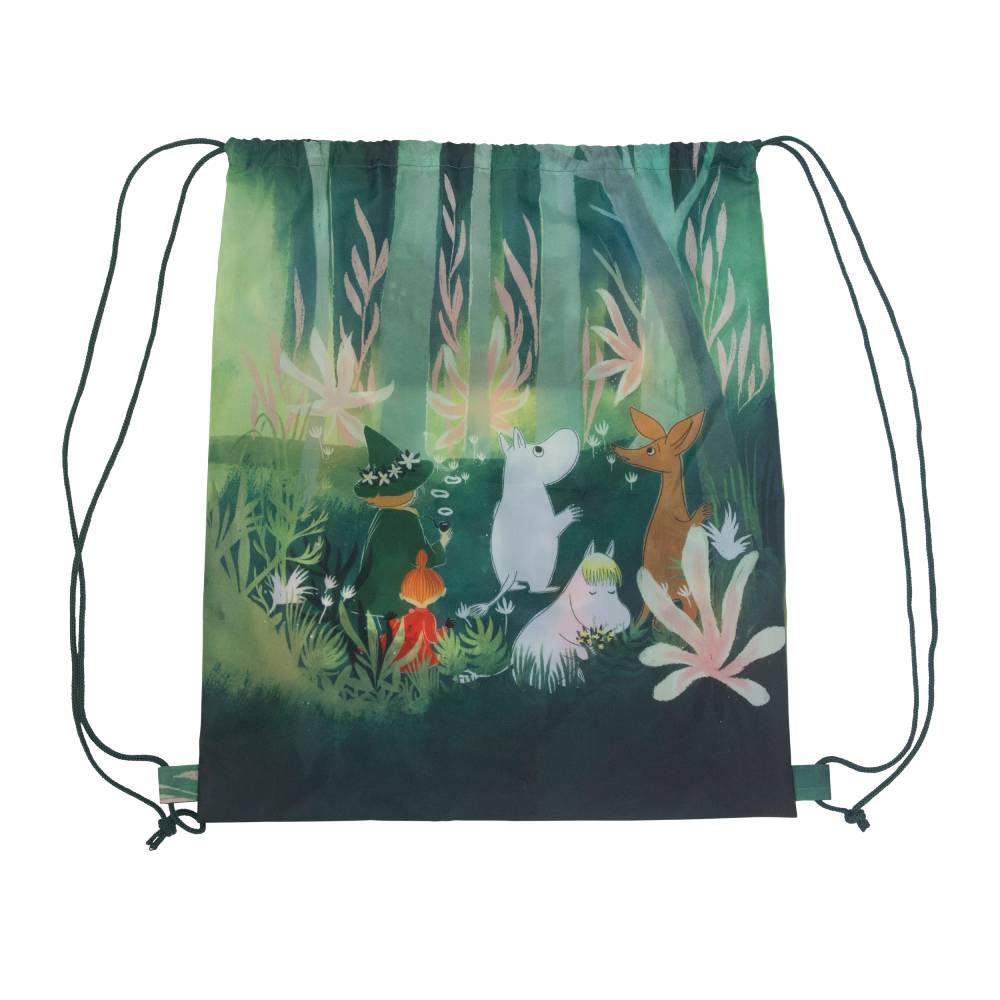 Moomin Family Gym Bag Green - The Official Moomin Shop