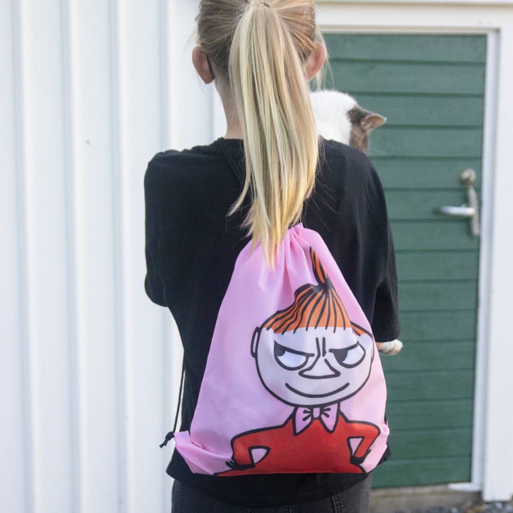 Little My Gym Bag Pink - The Official Moomin Shop