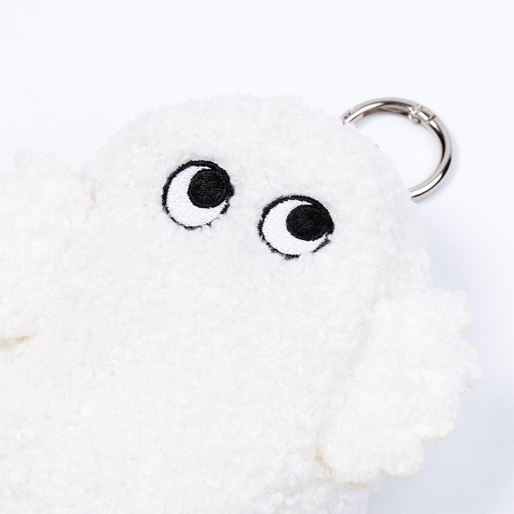 Hattifattener Teddy Pouch White - The Official Moomin Shop