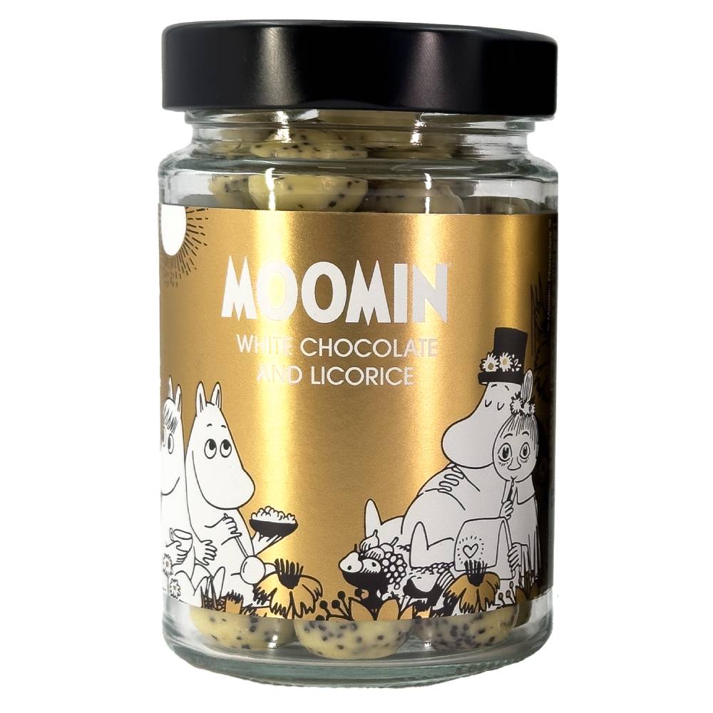 Moomin Licorice & White Chocolate 170g - The Official Moomin Shop