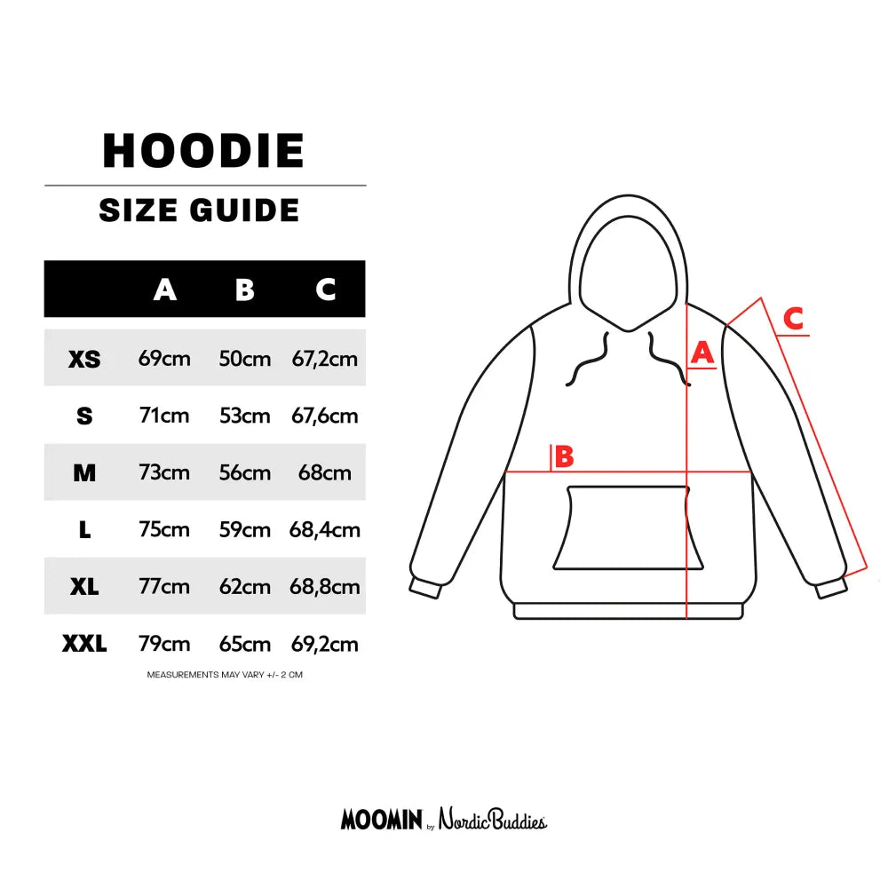 Moomin Club Life Hoodie Brown - The Official Moomin Shop