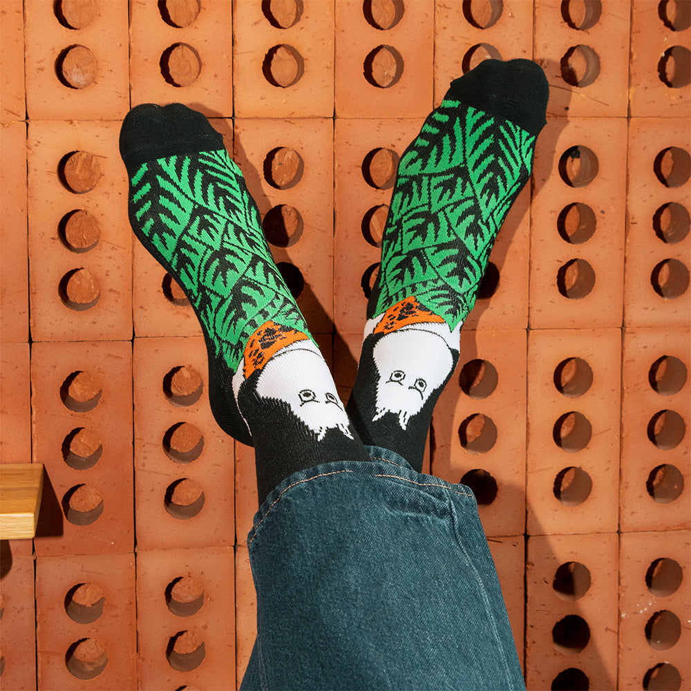 Moomin 80 Socks 40-45 Black - Nordicbuddies - The Official Moomin Shop