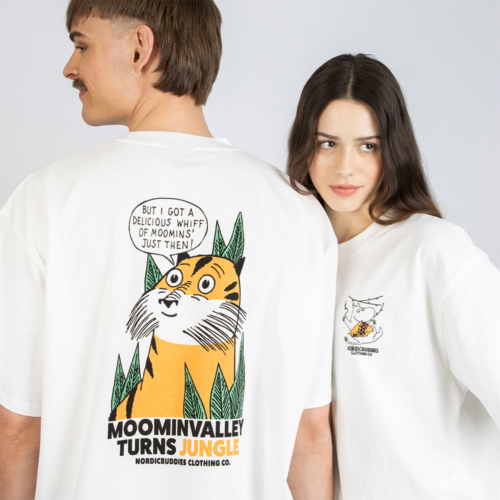 Moomin 80 Collection T-shirt Unisex White - Nordicbuddies