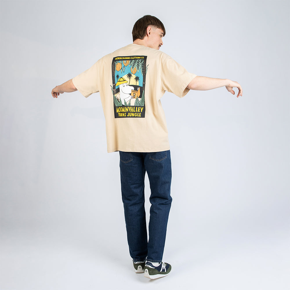 Moomin 80 Collection T-shirt Unisex Brown - Nordicbuddies
