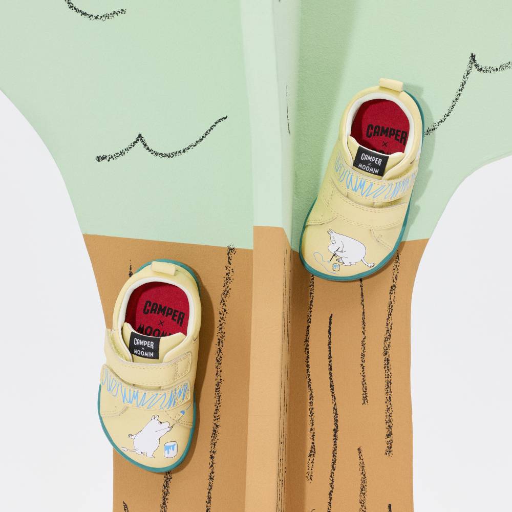 Moomintroll Sneakers Yellow - The Official Moomin Shop