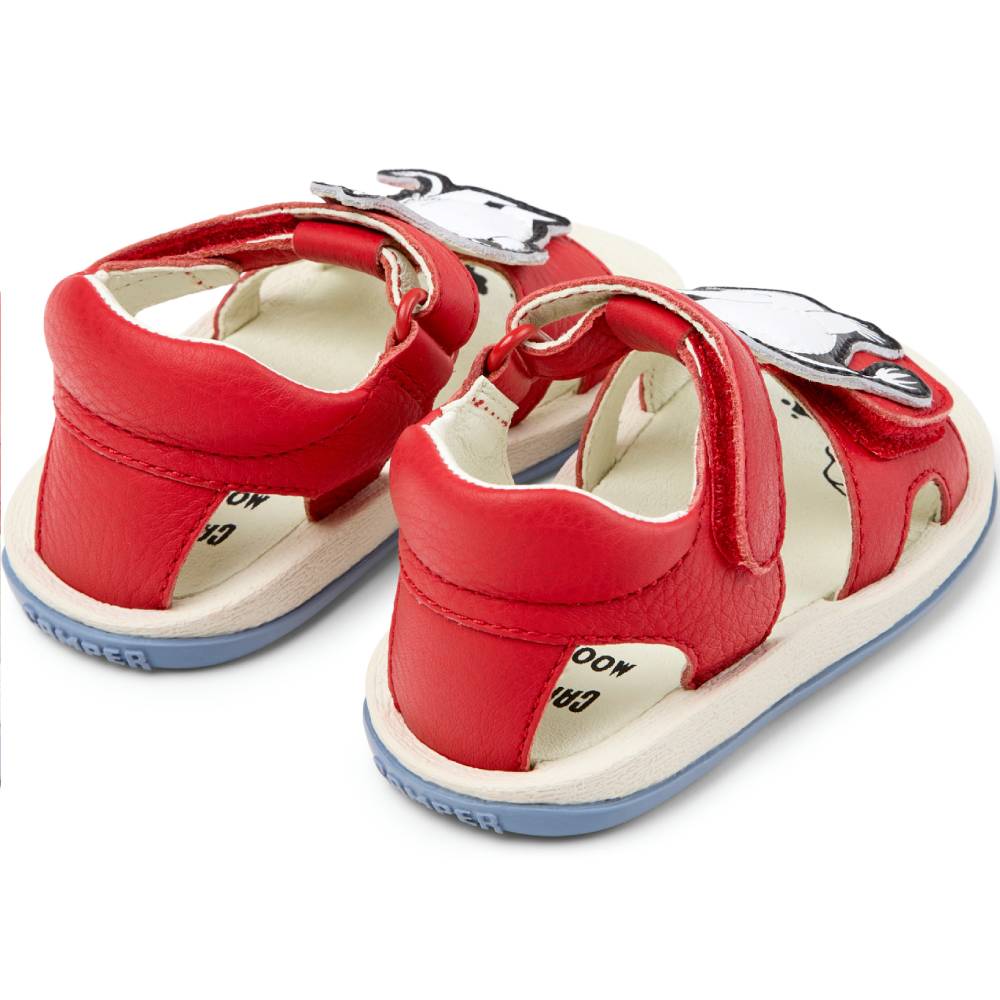 Moomintroll Sandals Red - The Official Moomin Shop