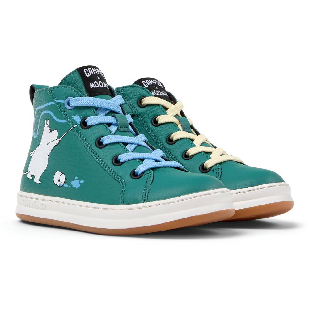 Moomintroll Sneakers Green - The Official Moomin Shop