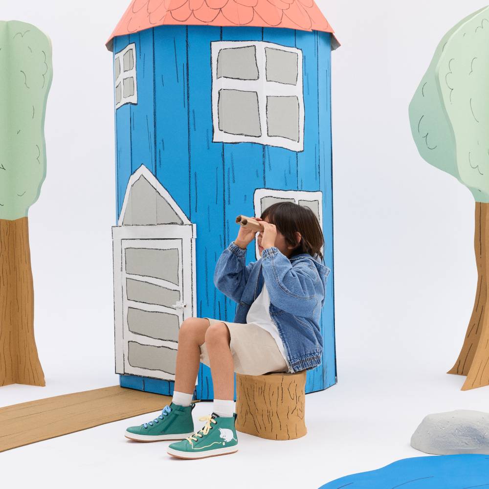 Moomintroll Sneakers Green - The Official Moomin Shop