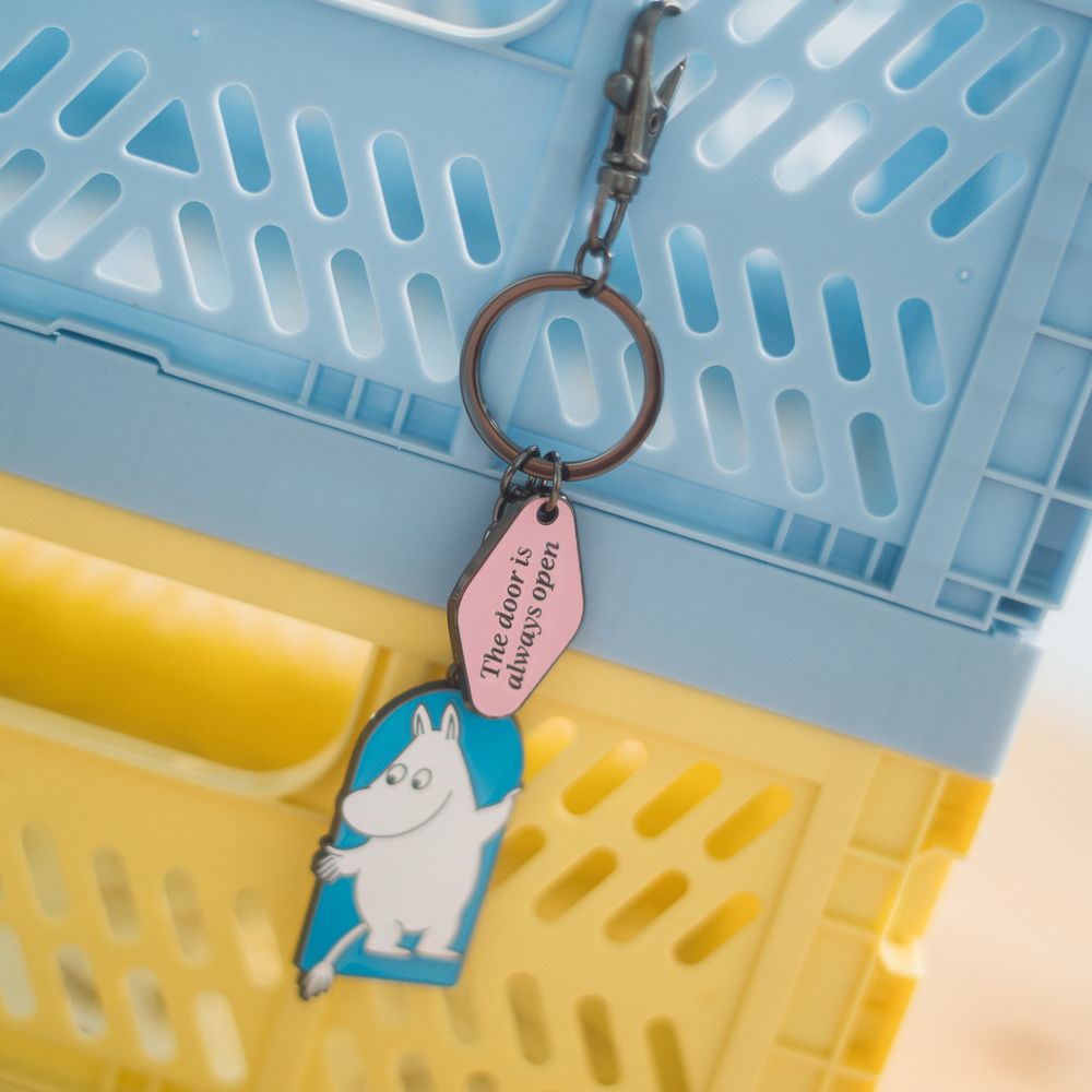 Moomintroll Keyring Blue - The Official Moomin Shop
