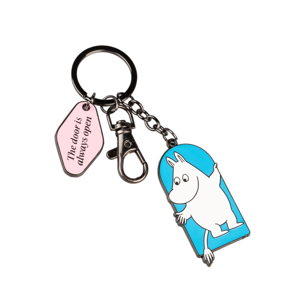 Moomintroll Keyring Blue - The Official Moomin Shop