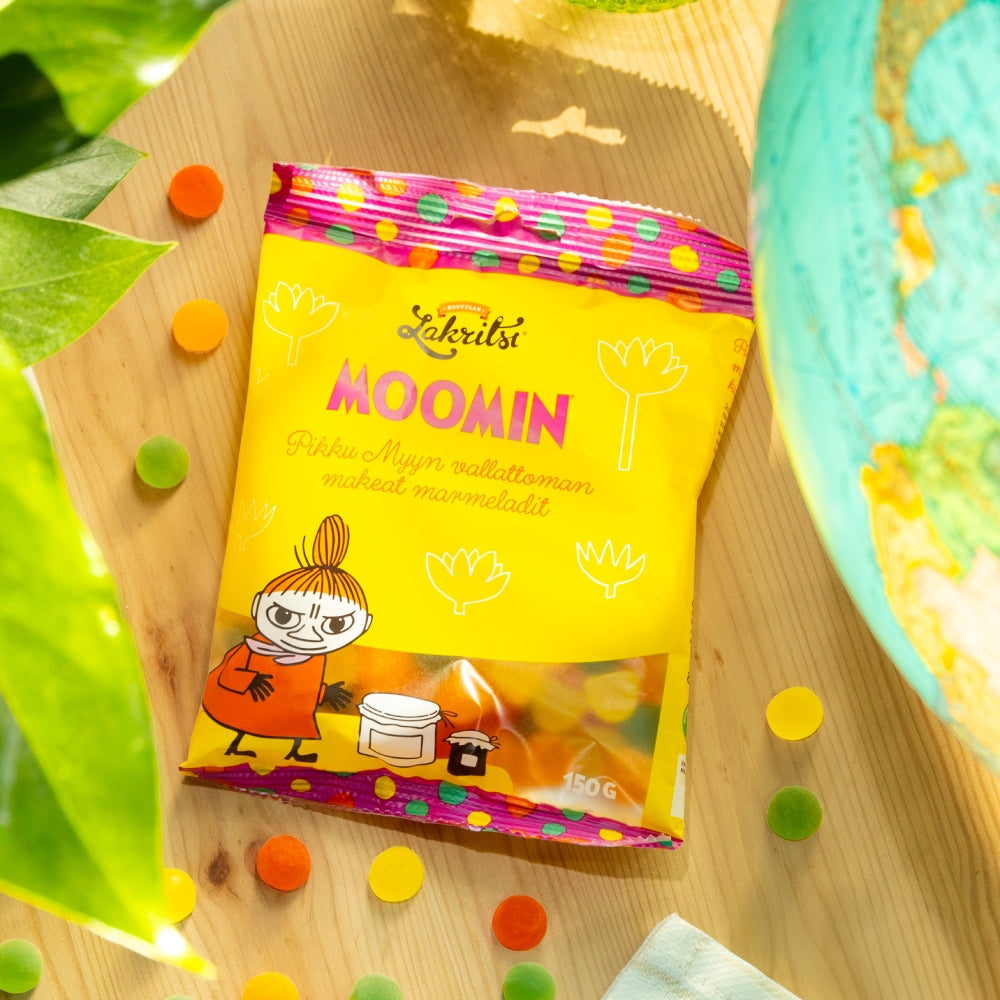 Little My Marmalade 150 g - Kouvolan Lakritsi - The Official Moomin Shop