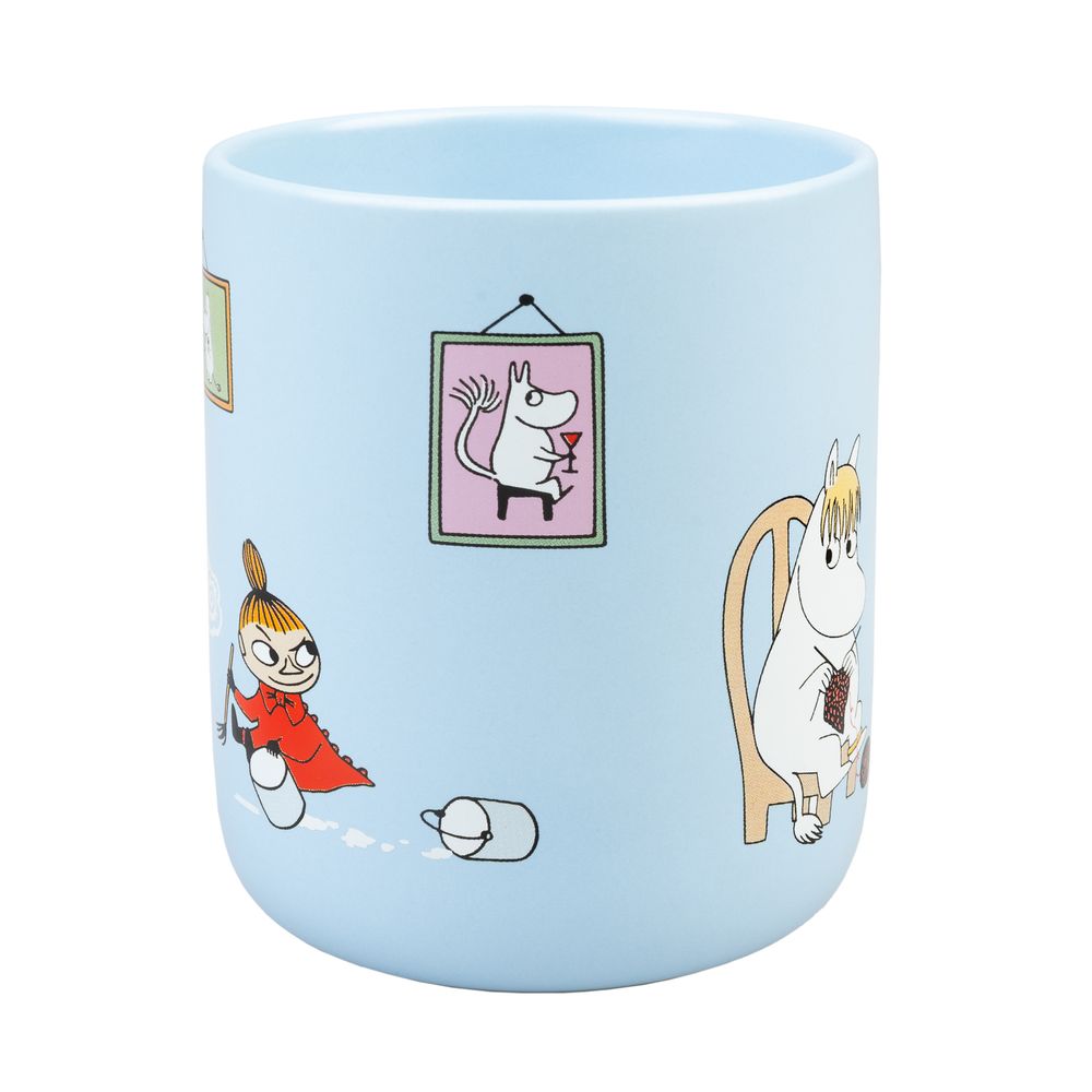 Moomin Pencil Holder Lightblue - The Official Moomin Shop