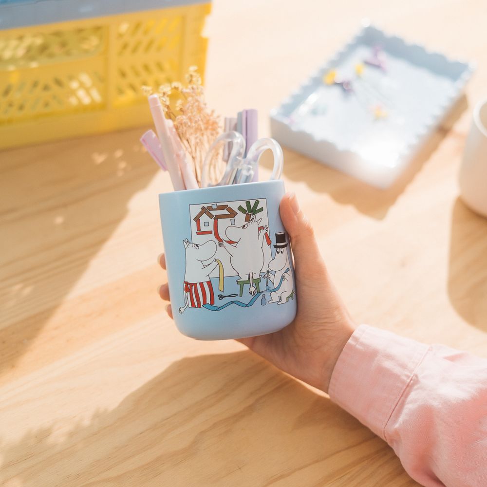 Moomin Pencil Holder Lightblue - The Official Moomin Shop