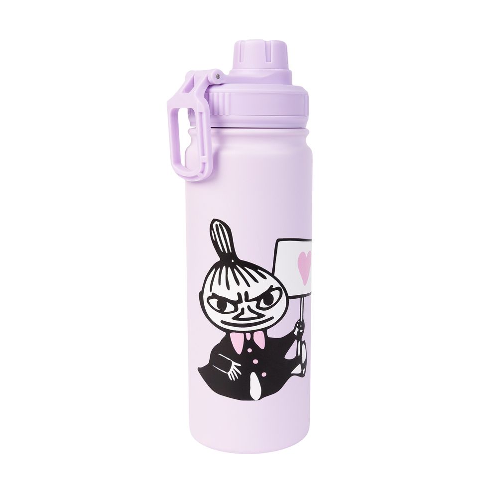 Moomins Love Thermal Everyday Bottle 550ml Violet - The Official Moomin Shop