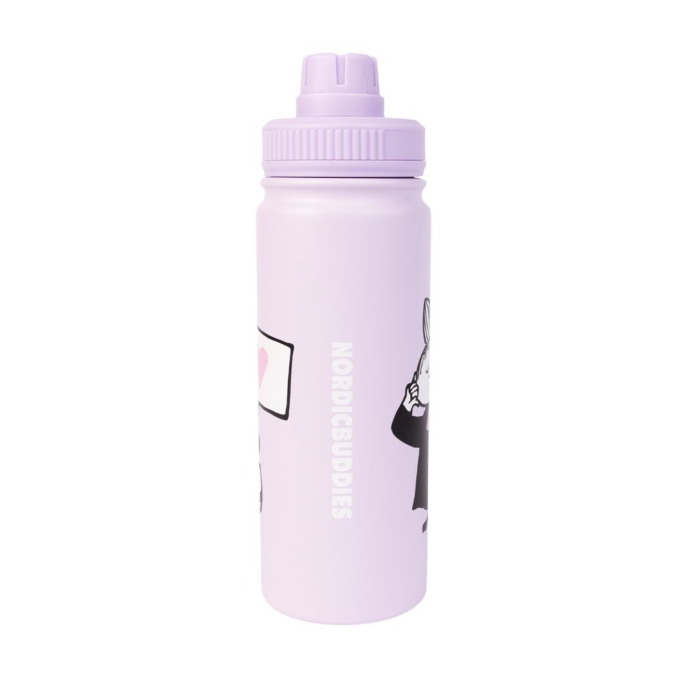 Moomins Love Thermal Everyday Bottle 550ml Violet - The Official Moomin Shop