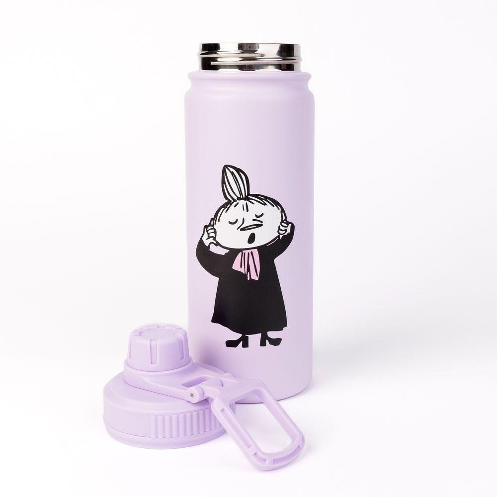 Little My Love Thermal Everyday Bottle Light Violet - The Official Moomin Shop