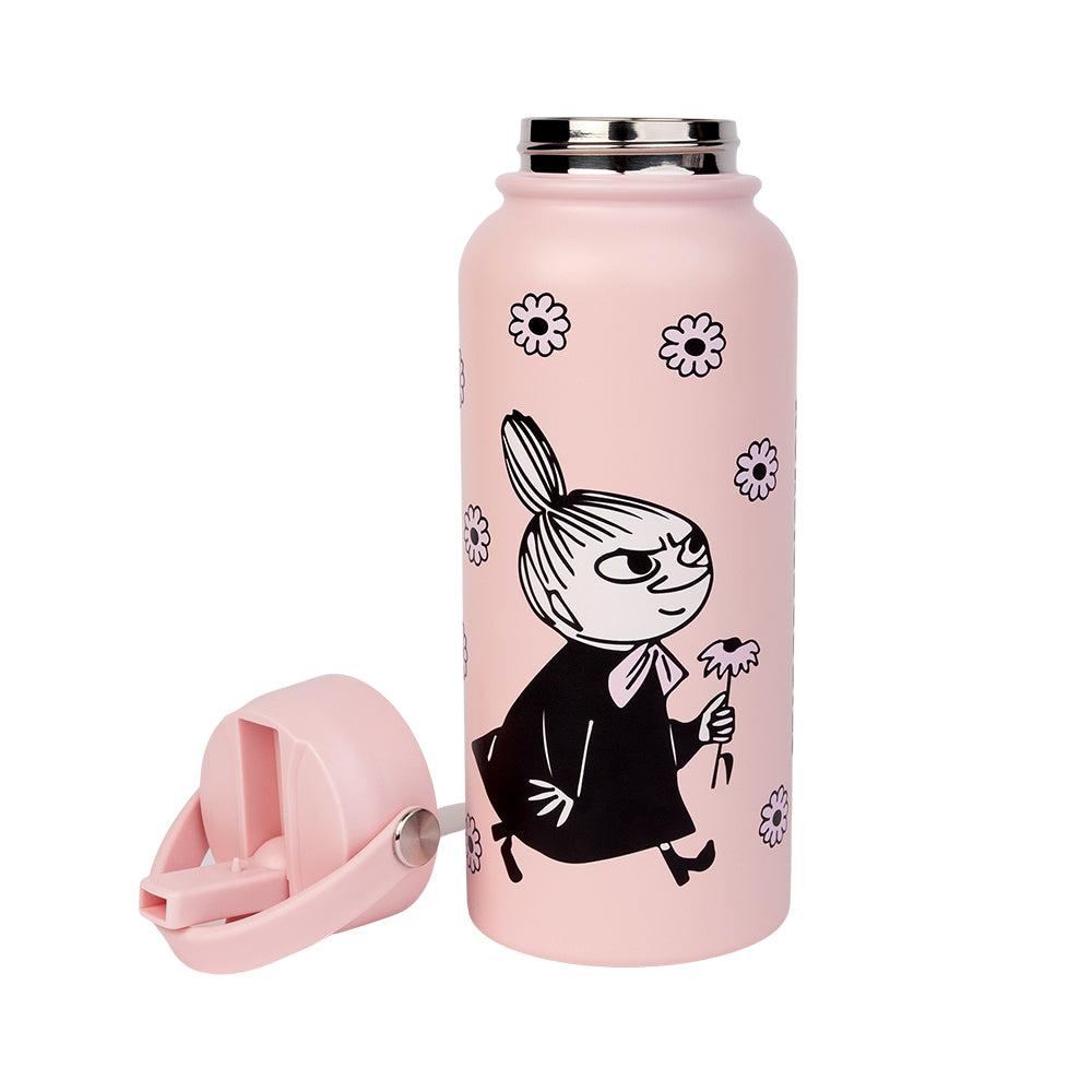Little My Thermal Bottle Pink 1L - The Official Moomin Shop