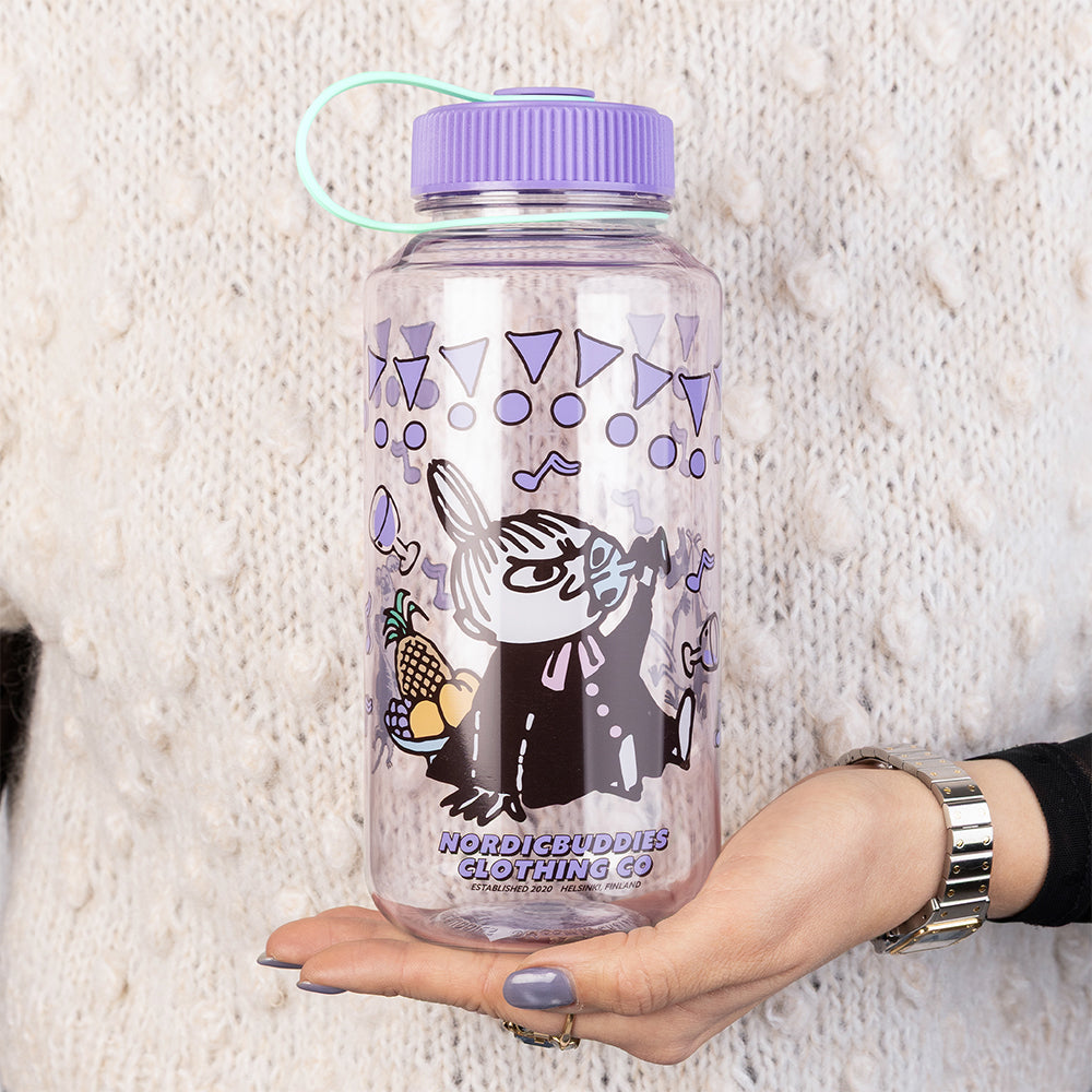 Little My Party Everyday Water Bottle Violet - The Official Moomin Shop