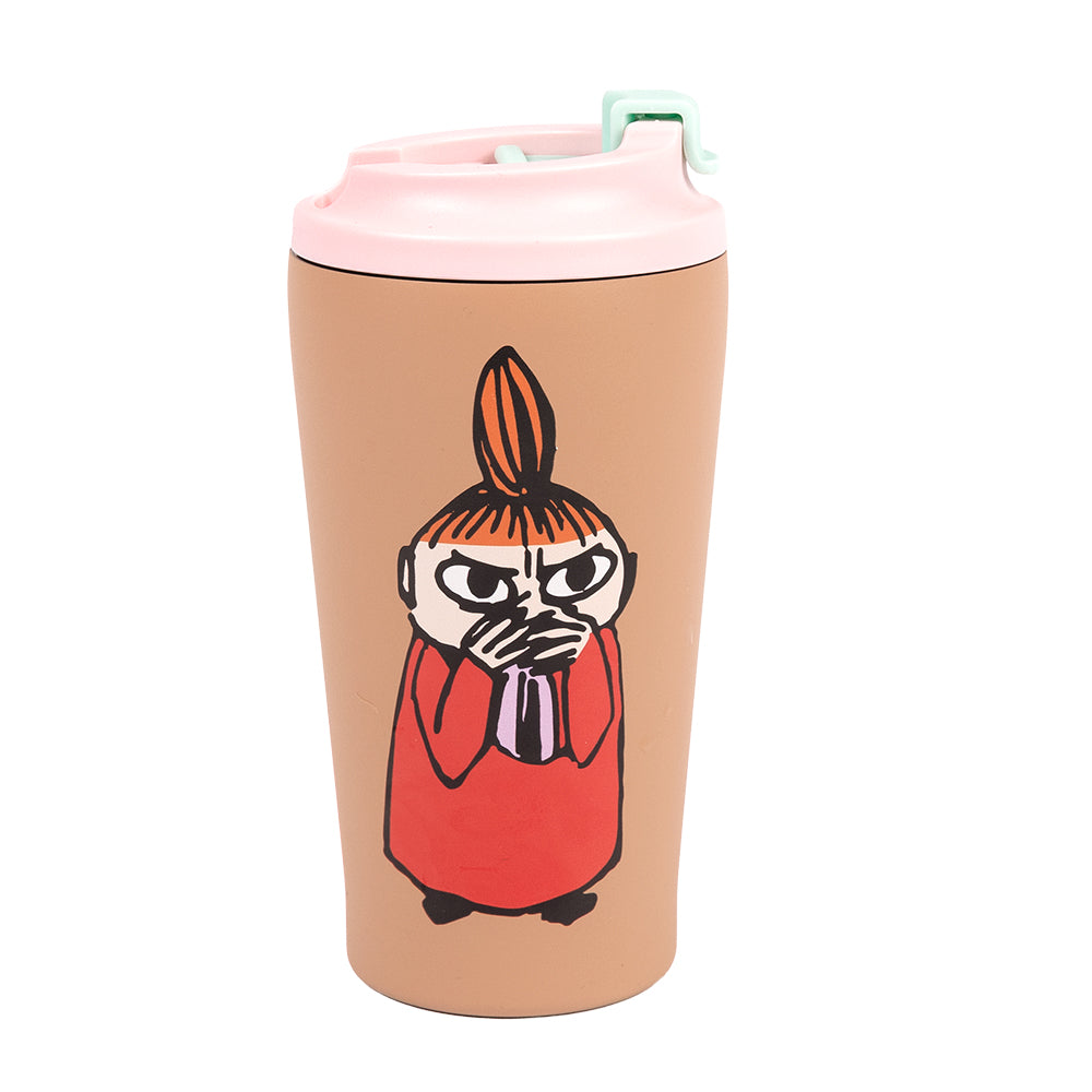 Little My Thermal Mug 550ml Brown - The Official Moomin Shop