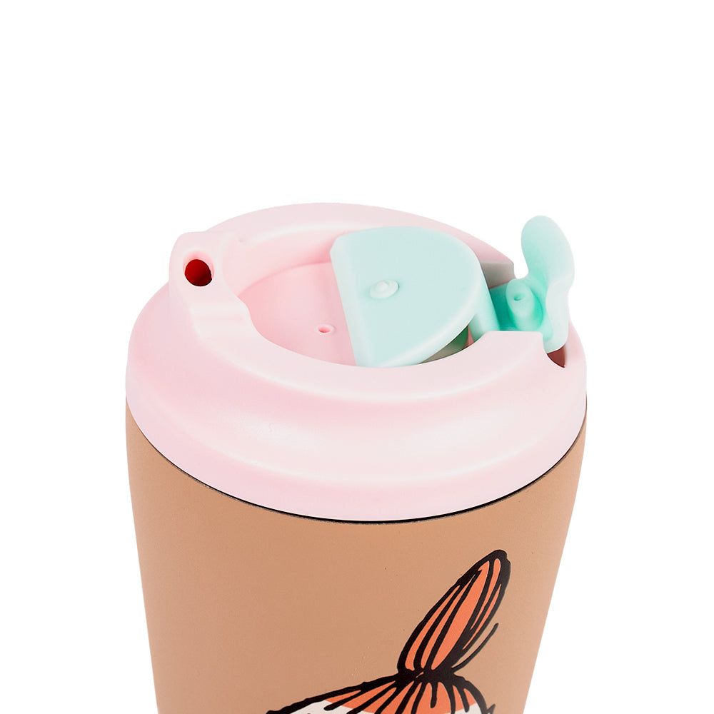 Little My Thermal Mug 550ml Brown - The Official Moomin Shop