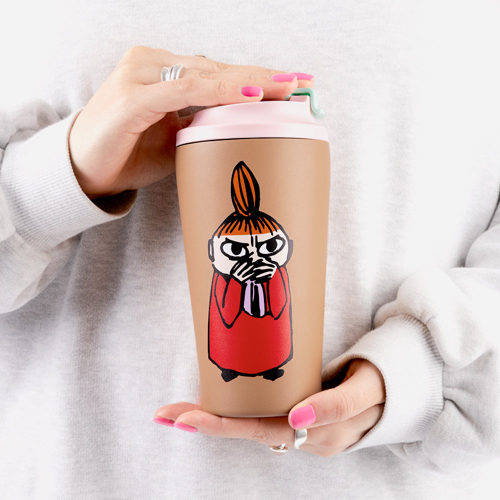 Little My Thermal Mug 550ml Brown - The Official Moomin Shop