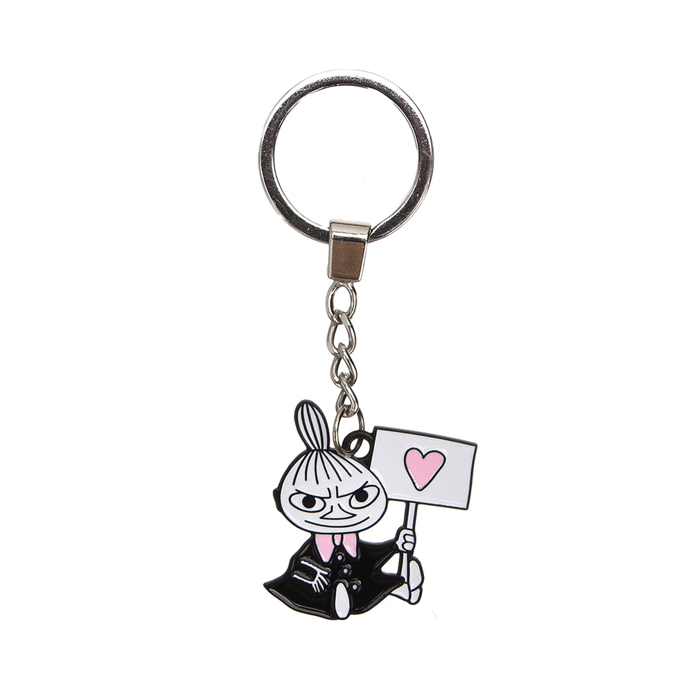 Little My Heart Metal Key Ring - The Official Moomin Shop