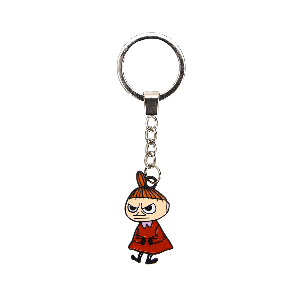 Little My Angry Metal Key Ring - The Official Moomin Shop