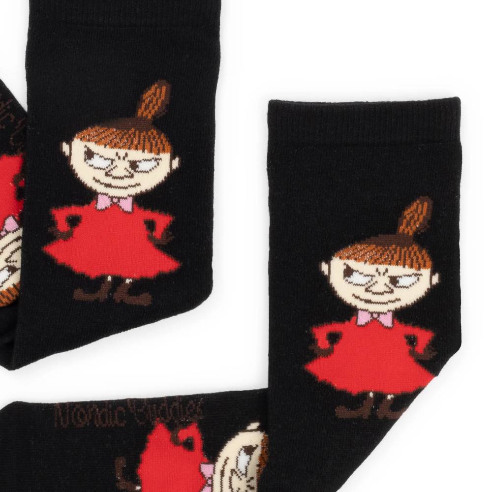 Moomin Little My Socks Black 36-42 - Nordicbuddies - The Official Moomin Shop