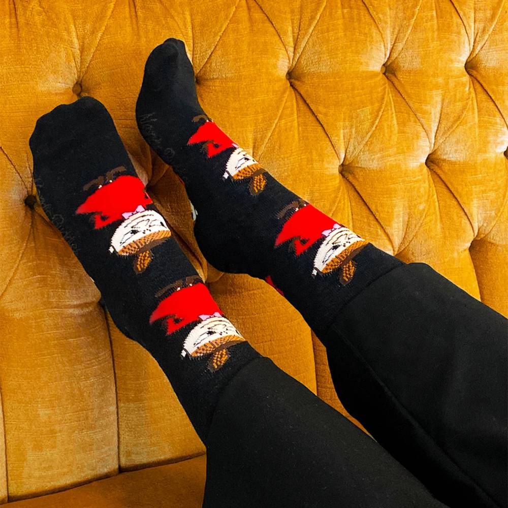 Little My Socks 36-42 Black - The Official Moomin Shop