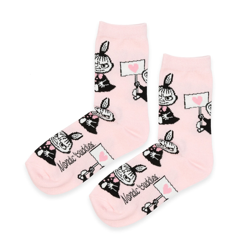 Little My Love 36-42 Socks Pink - The Official Moomin Shop
