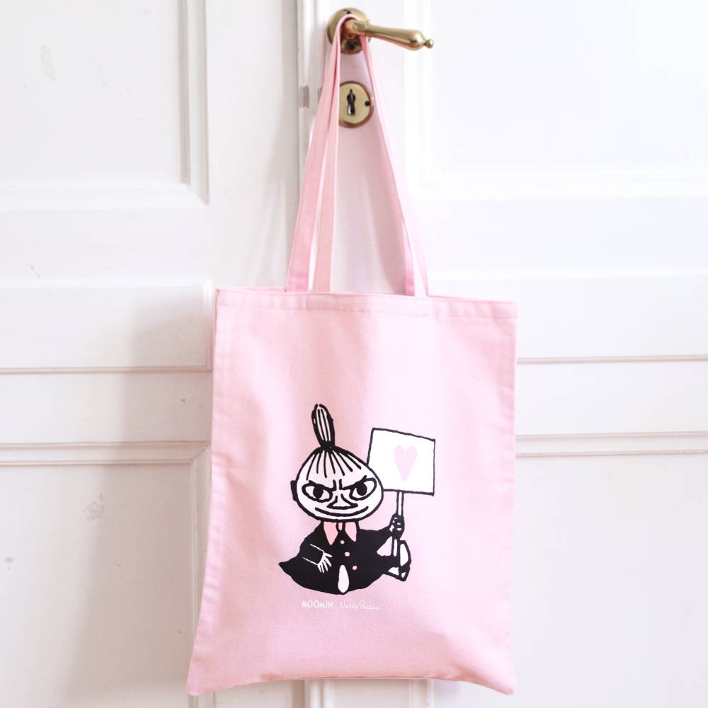Moomins Love Tote Bag Pink - The Official Moomin Shop