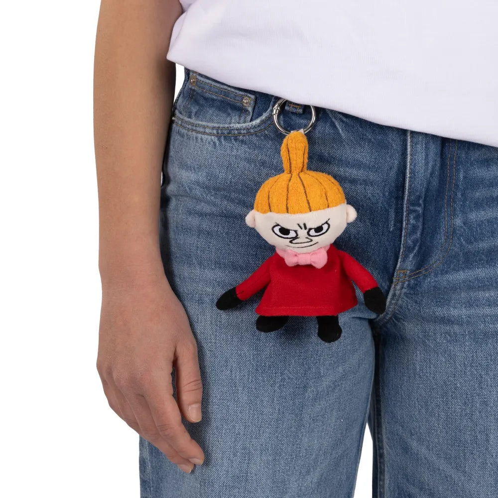 Little My Plushie Key Ring Red - The Official Moomin Shop
