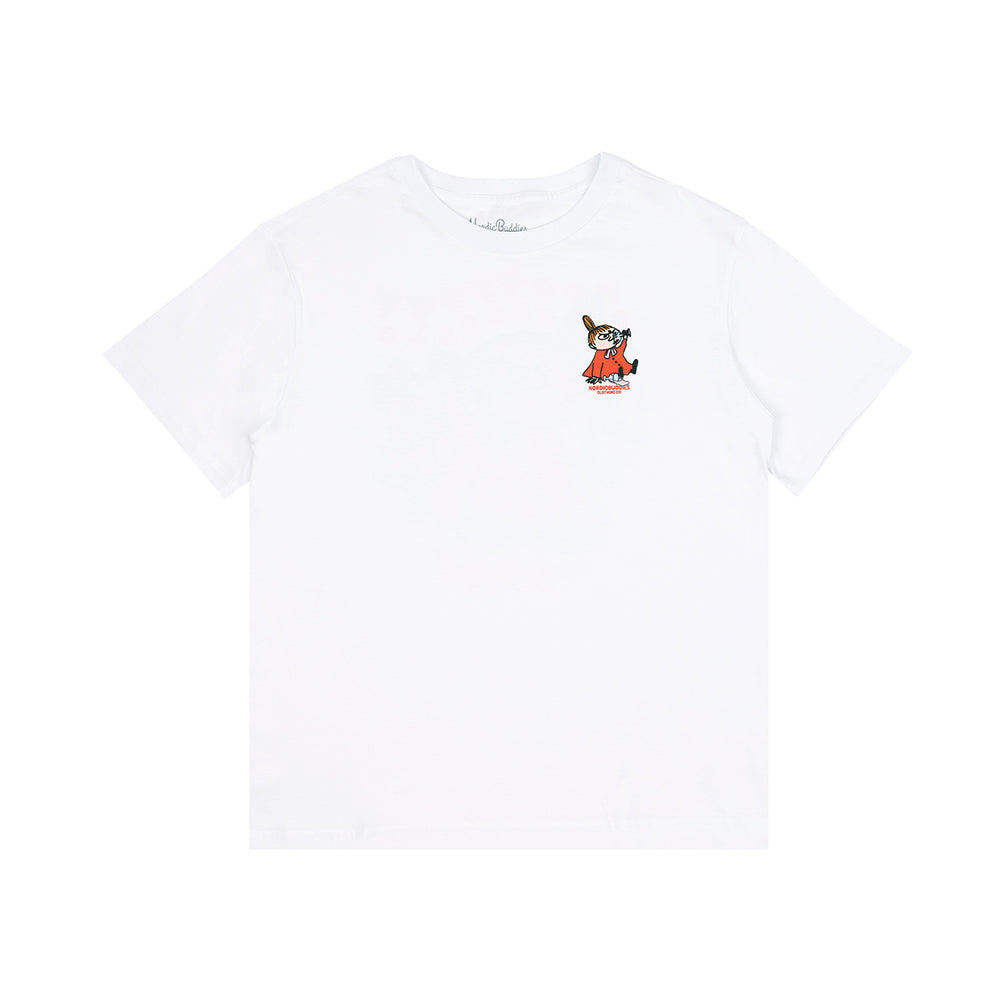 Little My&#39;s Party T-shirt White - The Official Moomin Shop