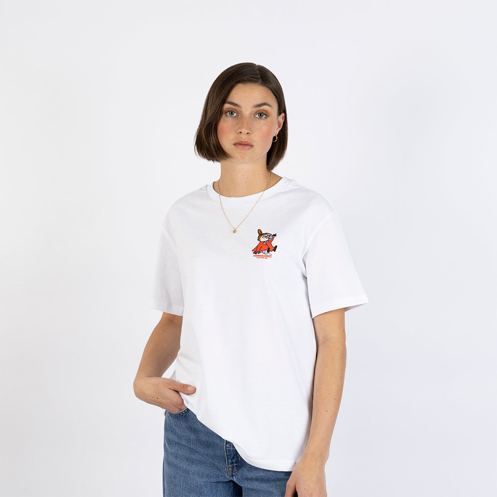 Little My&#39;s Party T-shirt White - The Official Moomin Shop