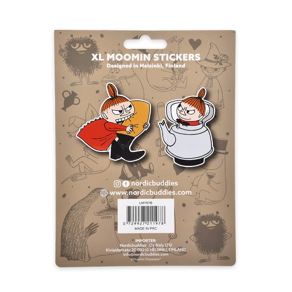 Little My Bite Stickers 2-set XL - The Official Moomin Shop