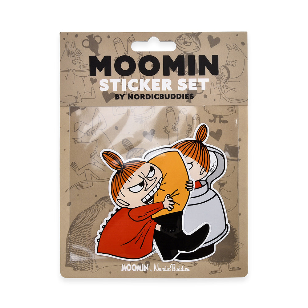 Little My Bite Stickers 2-set XL - The Official Moomin Shop