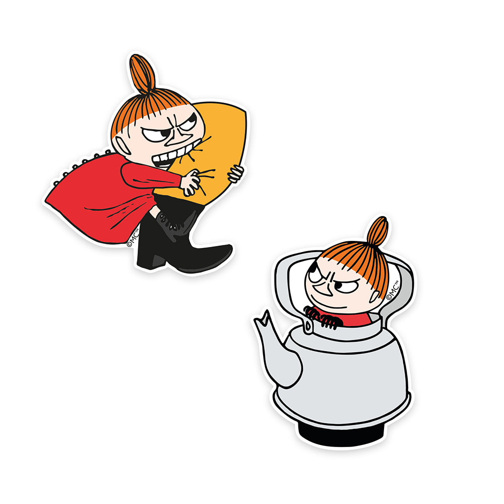 Little My Pranks XL Stickers 2-set - The Official Moomin Shop