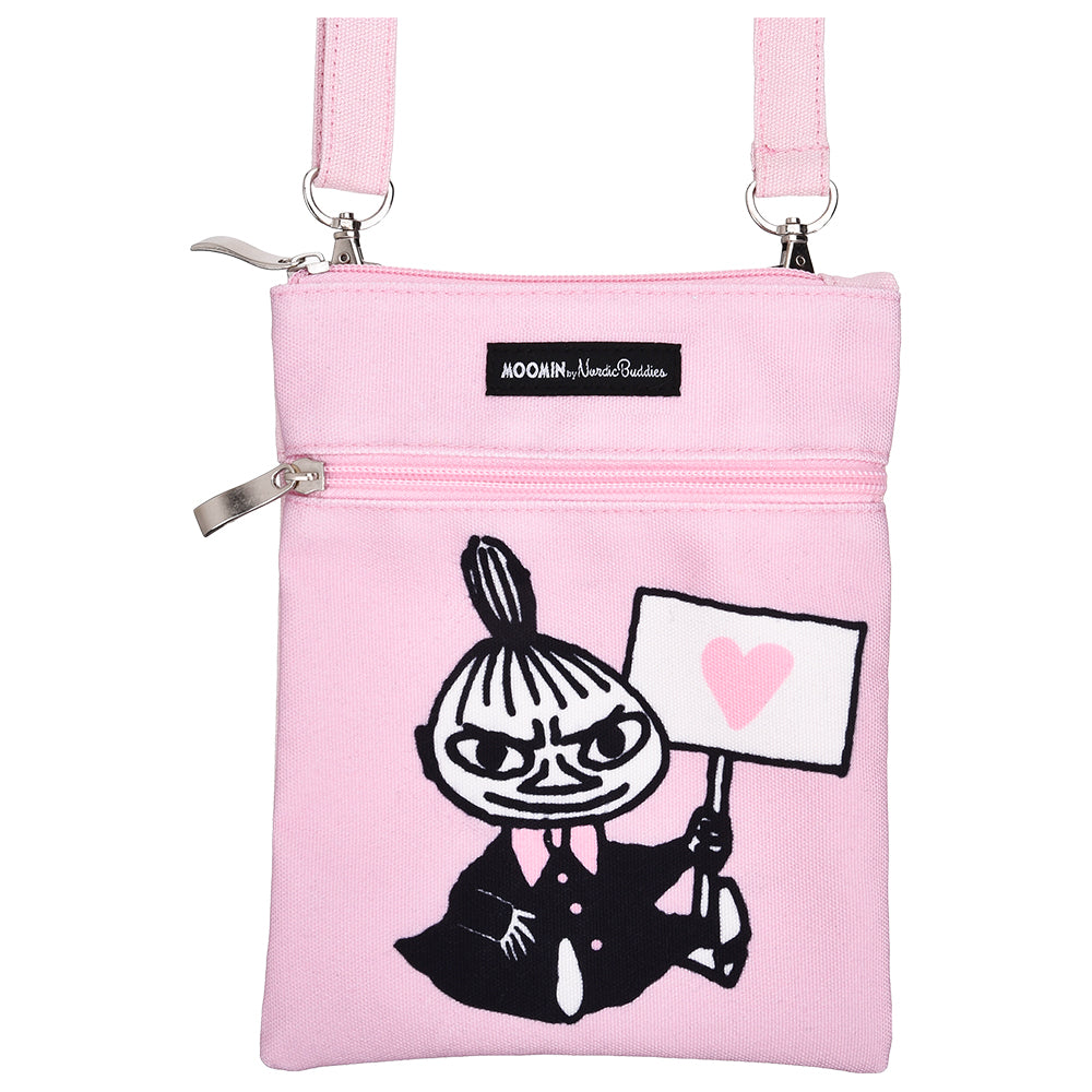 Little My Passport Bag Pink - The Official Moomin Shop