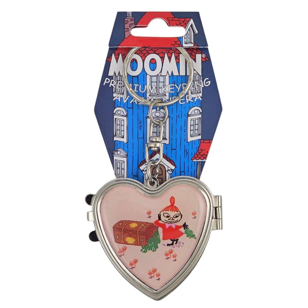 Moomin Heart Mirror Keyring - The Official Moomin Shop