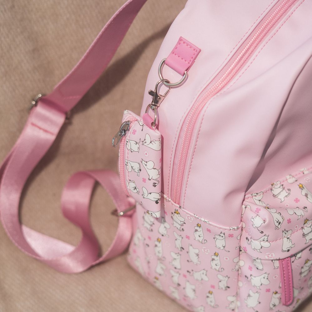 Moomintroll & Snorkmaiden Backpack Pink - The Official Moomin Shop