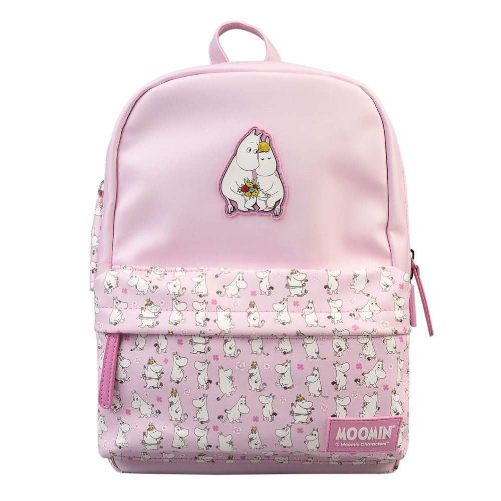 Moomintroll & Snorkmaiden Backpack Pink - The Official Moomin Shop