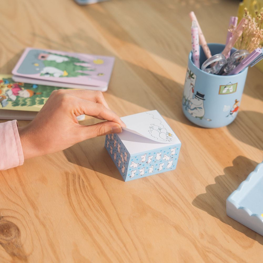 Moomin Pencil Holder Lightblue - The Official Moomin Shop