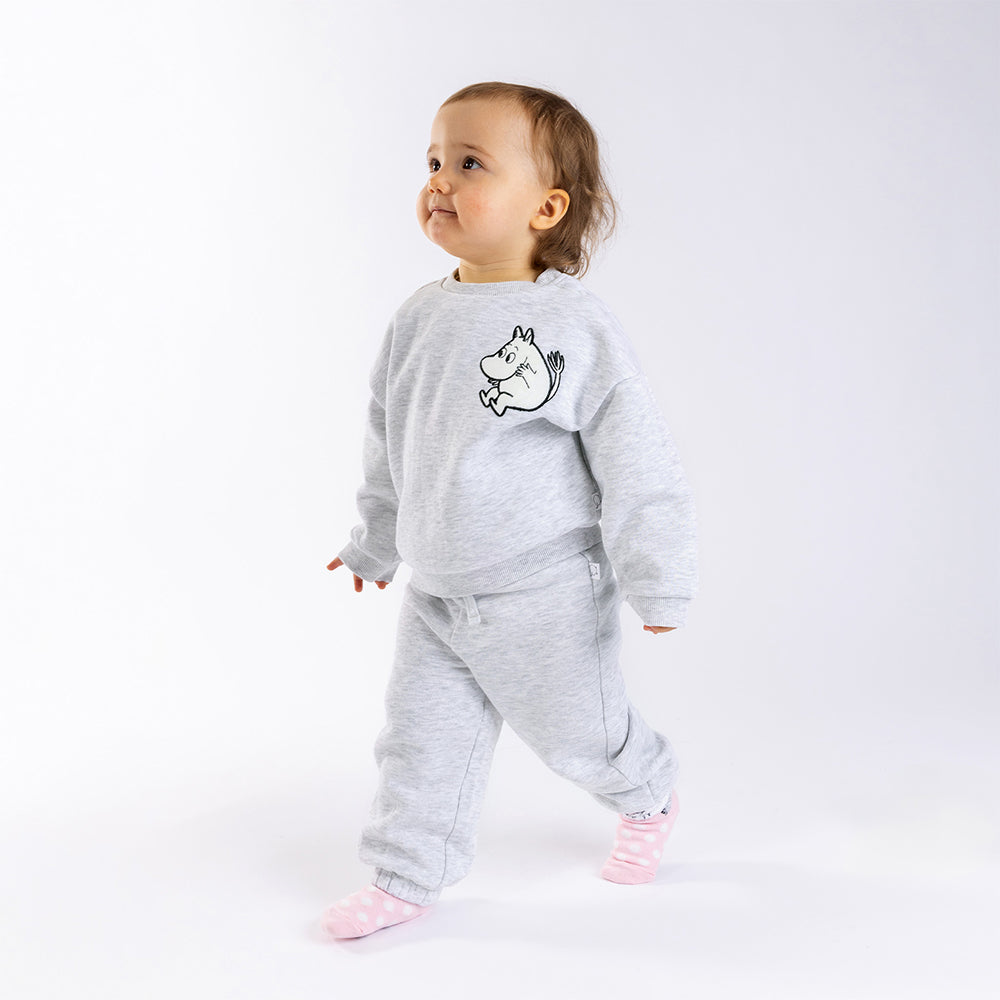 Moomintroll Fluffy Kids Socks 28-31 Light Pink - The Official Moomin Shop
