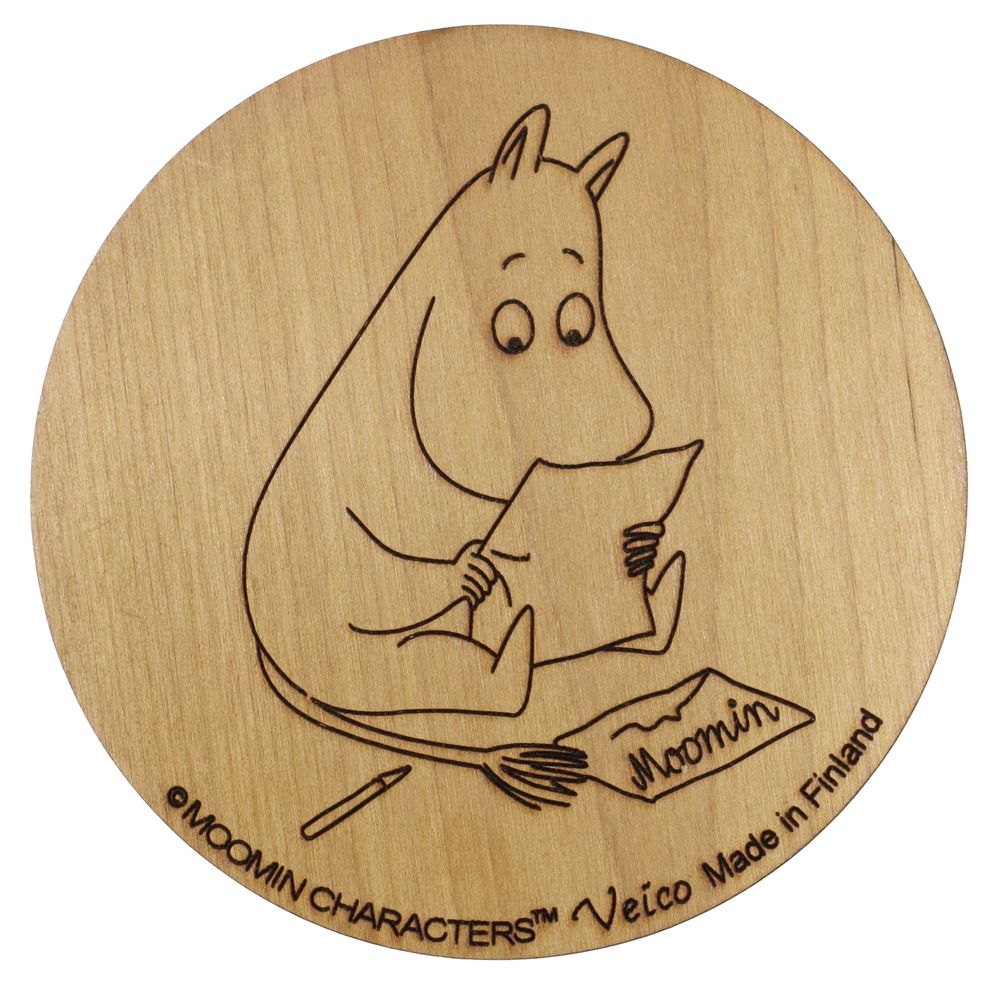 Moomintroll Reading Coaster - The Official Moomin Shop