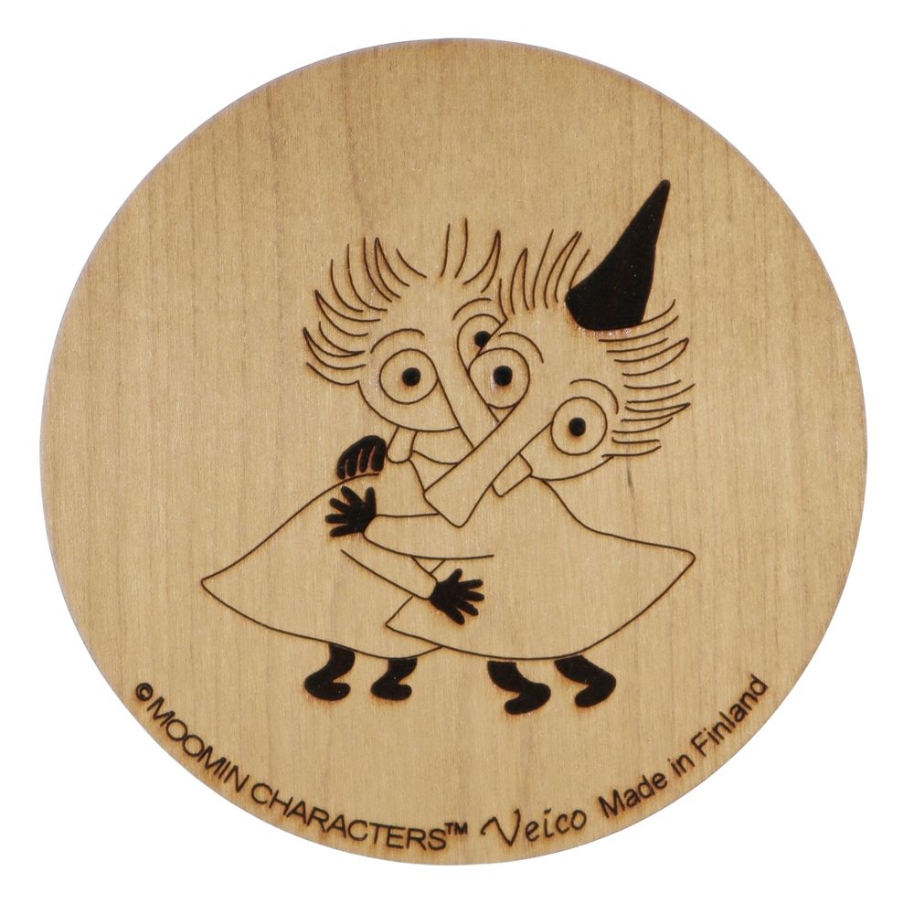 Thingumy & Bob Hugging Coaster - The Official Moomin Shop