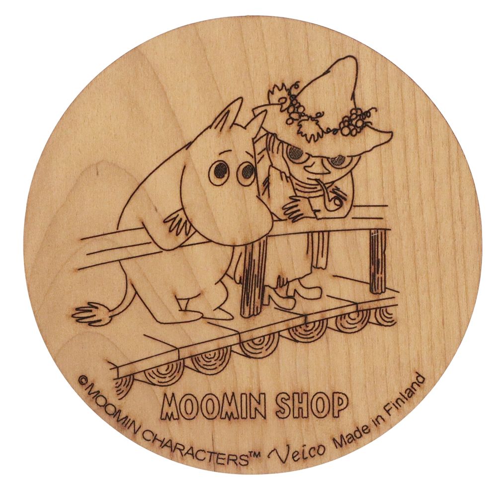 Moomintroll & Snufkin Bridge Coaster - The Official Moomin Shop