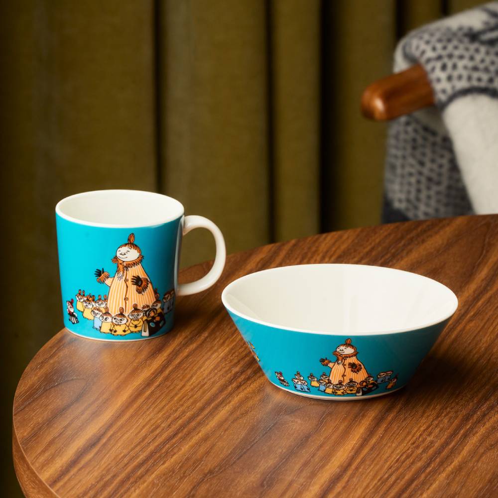 Mymble's Mother Bowl 15cm Turquoise - The Official Moomin Shop
