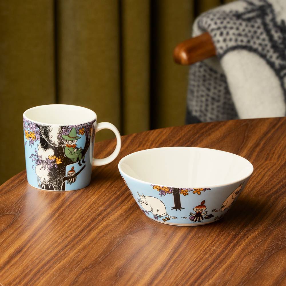 Moomin Friends Forever Mug & Plate - The Official Moomin Shop